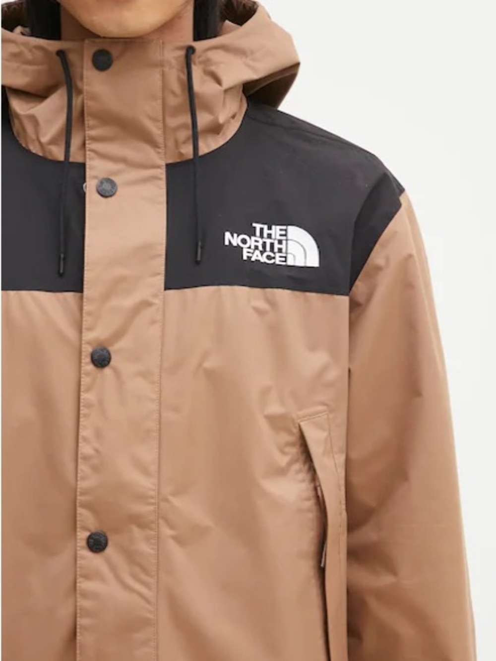The North Face Reign On Parka Women’s Two-Tone Brown & Black Long Hooded Jacket - Picture 2 of 14